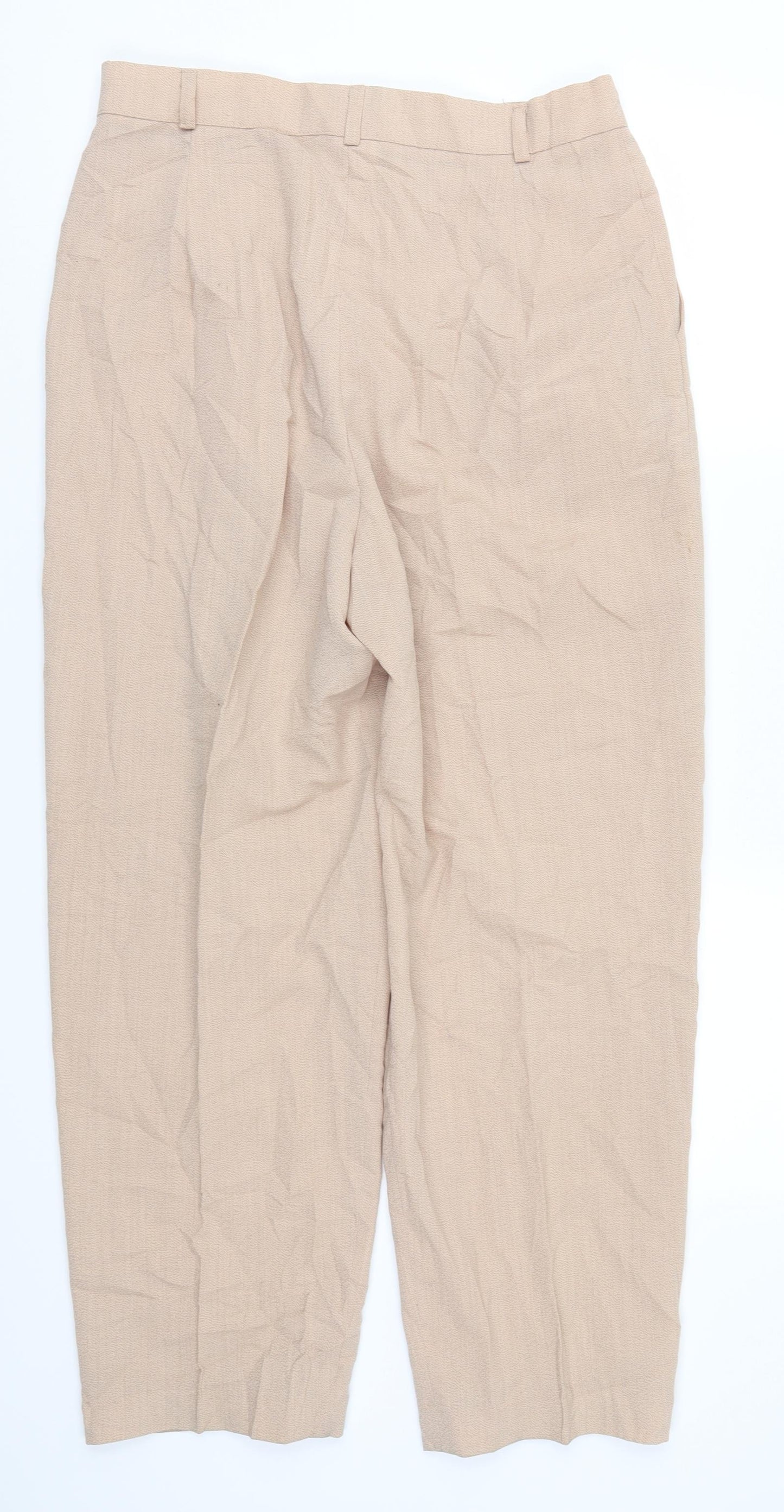 Jacques Vert Womens Pink   Trousers  Size 16 L26 in