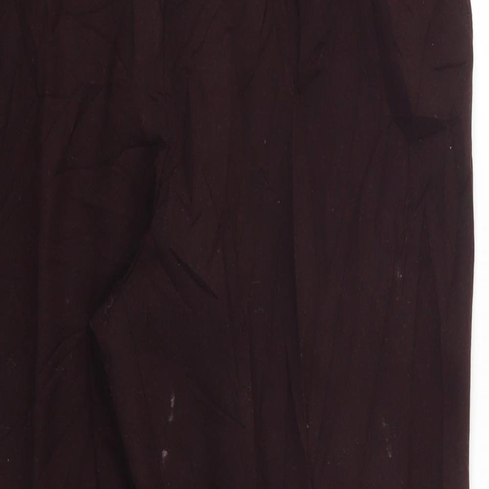 Robell Womens Purple   Trousers  Size 14 L29 in