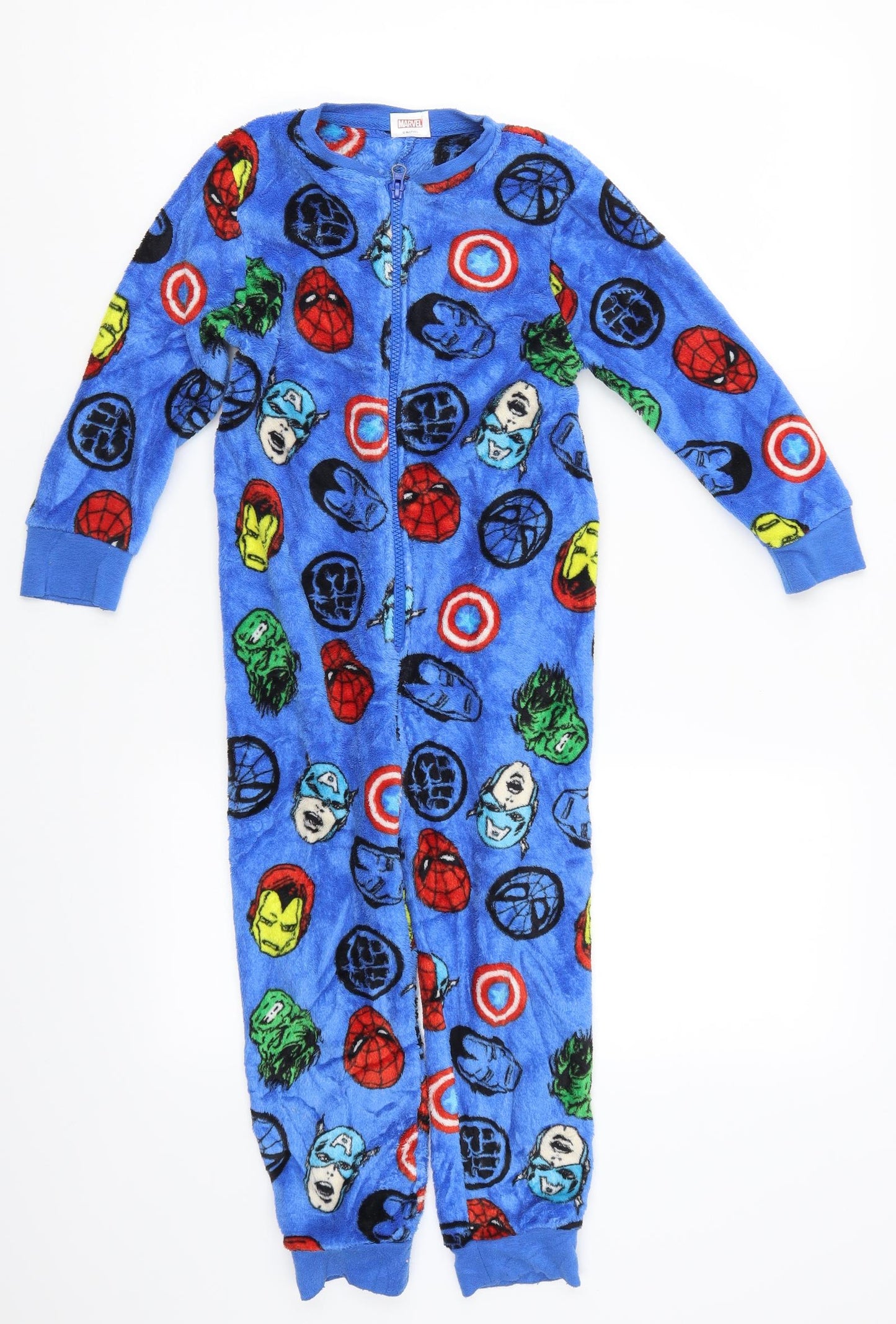 NEXT Boys Blue Solid   Bodysuit Size 6 Years  - Marvel