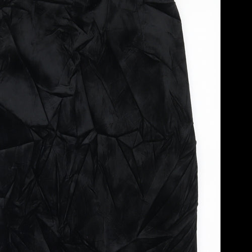 Preworn Womens Black   Straight & Pencil Skirt Size 30 in