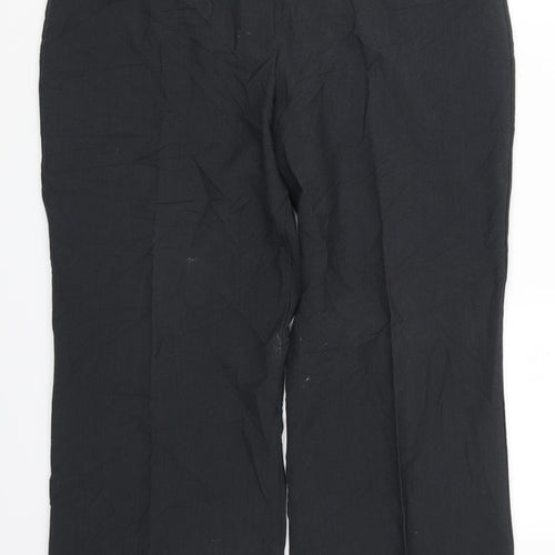 Marks and Spencer Womens Green   Trousers  Size 14 L25 in