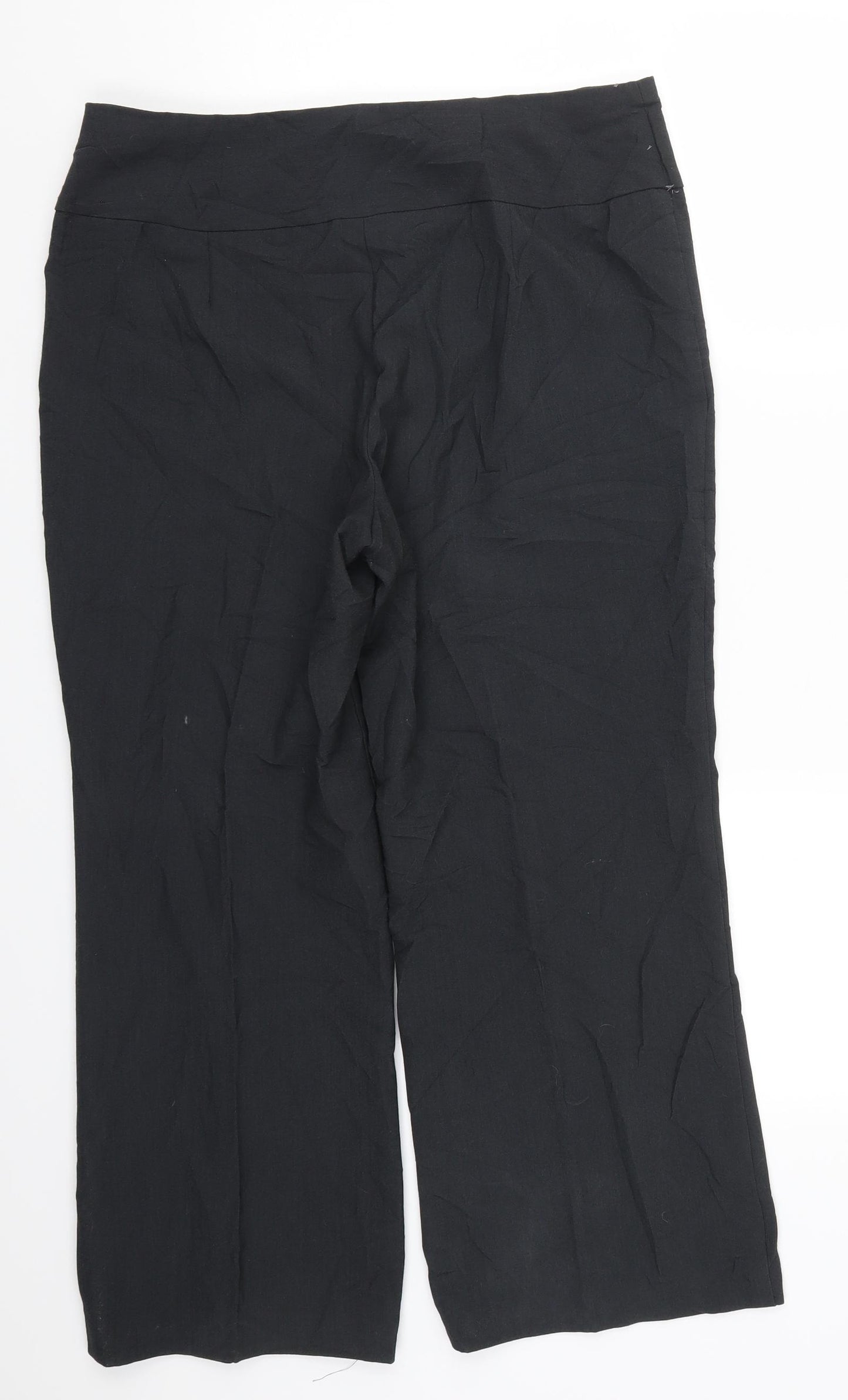 Marks and Spencer Womens Green   Trousers  Size 14 L25 in