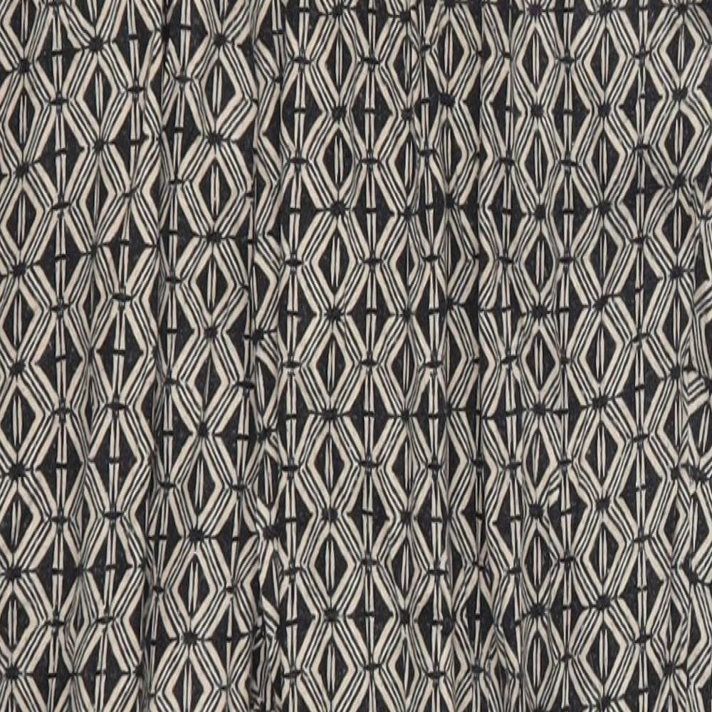 Preworn Womens Brown Geometric  Trousers  Size 30 in L25 in