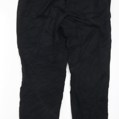 Marks and Spencer Womens Black   Trousers  Size 14 L28 in