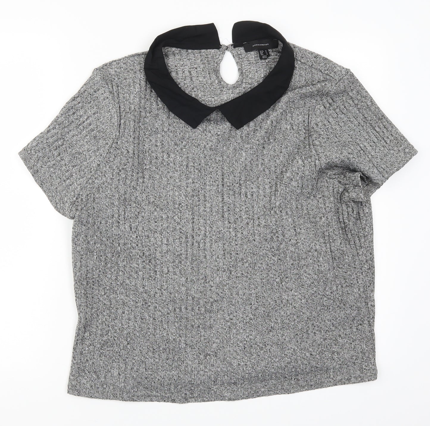 Atmosphere Womens Grey   Basic T-Shirt Size 20