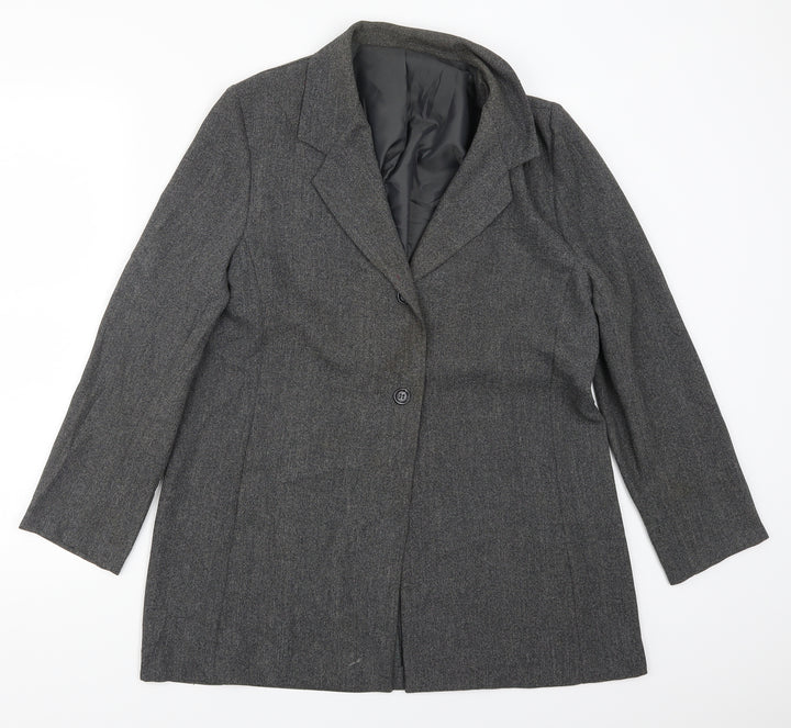 Berkertex Womens Grey Jacket Size 16