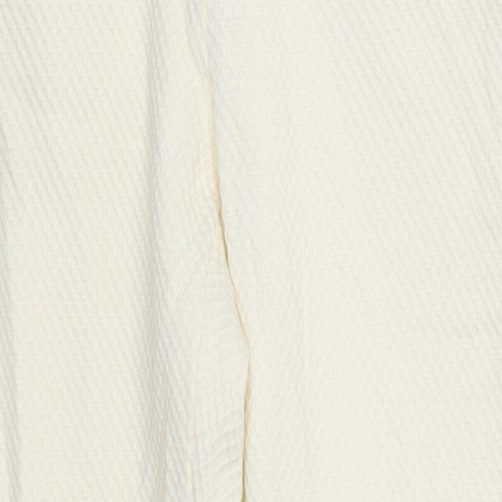 TU Womens Ivory   Trousers  Size 10 L24 in