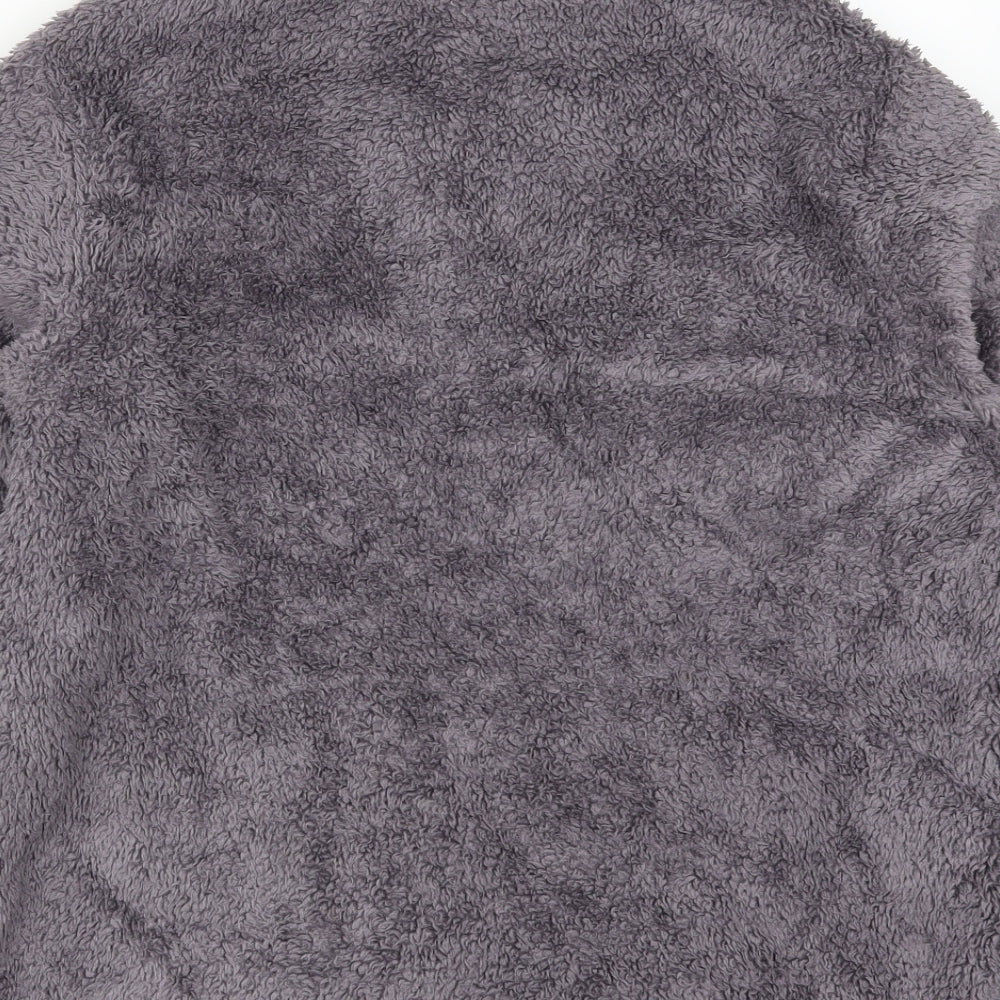 H&M Womens Purple  Fleece Jacket  Size M