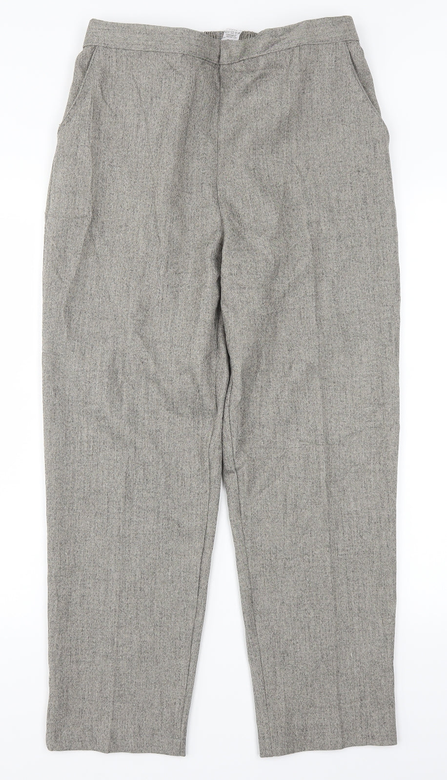 Preworn Womens Beige   Trousers  Size 16 L27 in