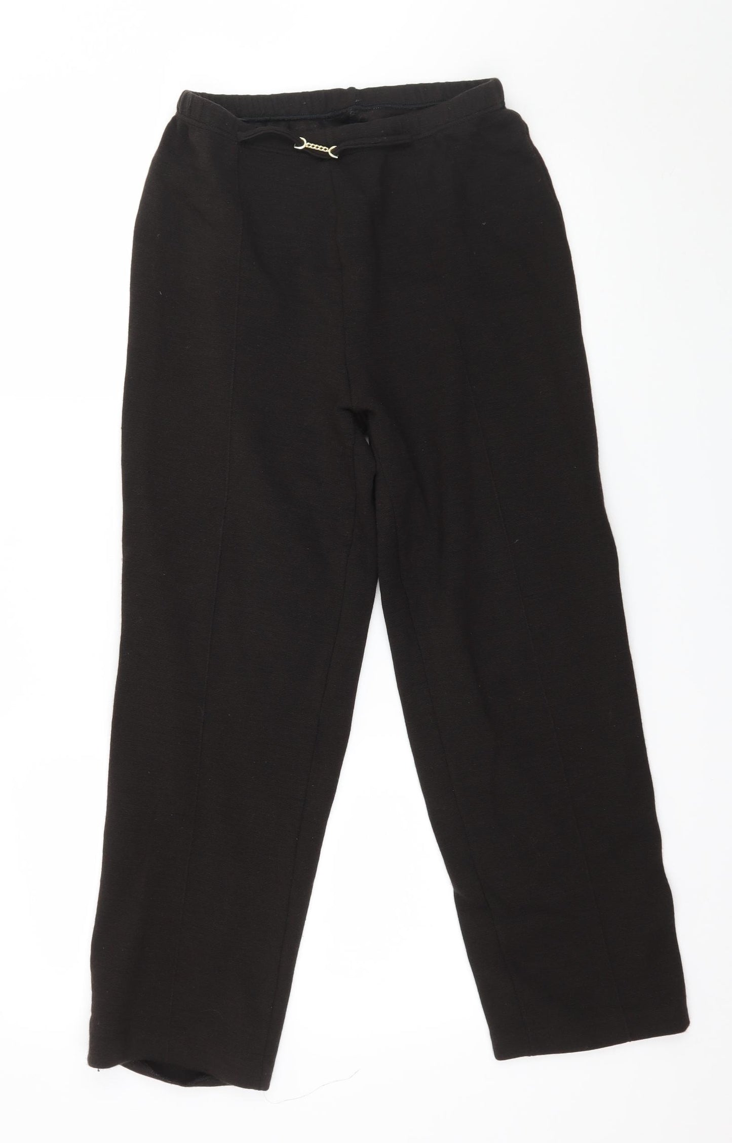 THERMOLACTYL Womens Black   Jogger Trousers Size 12 L26 in