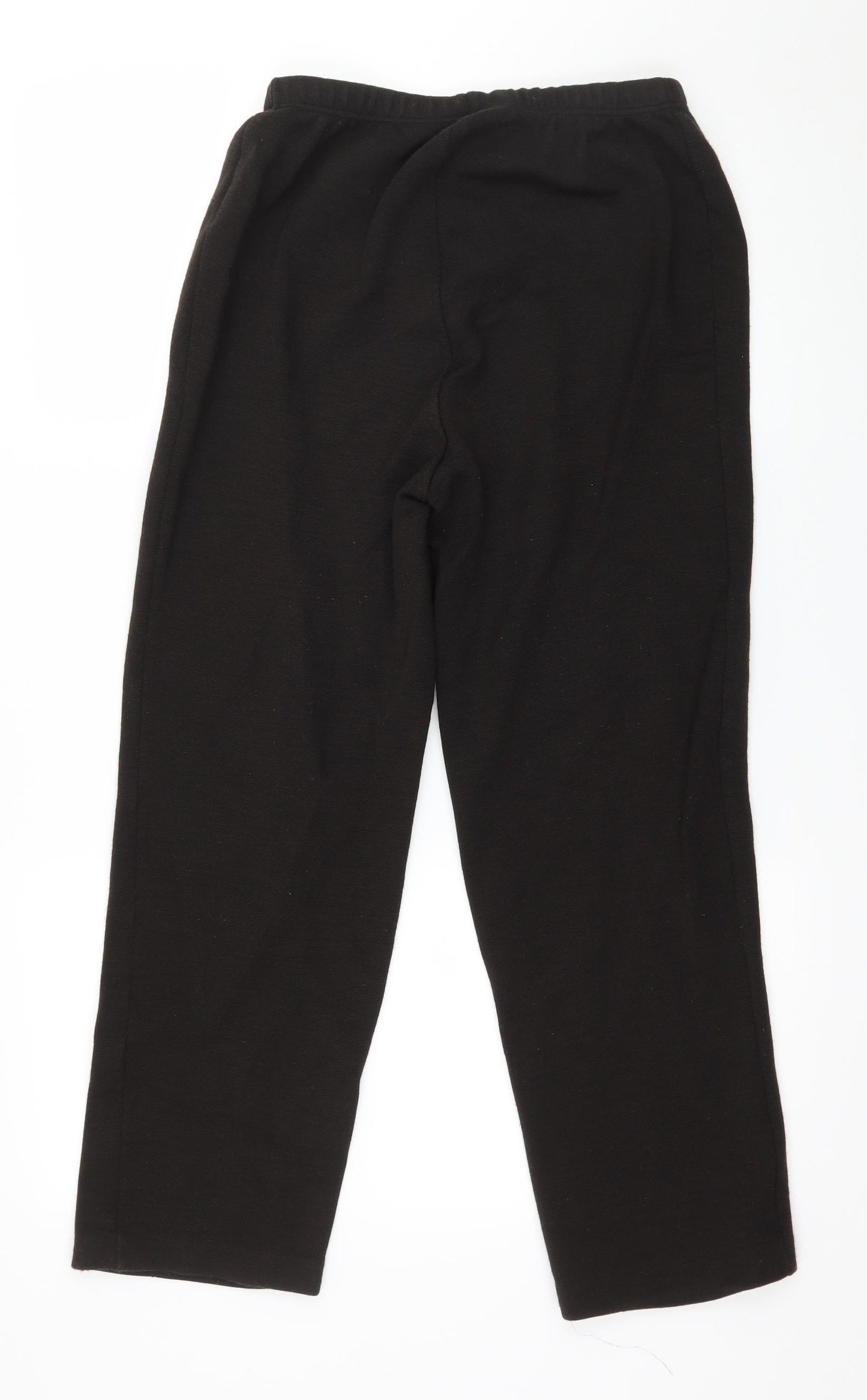 THERMOLACTYL Womens Black   Jogger Trousers Size 12 L26 in