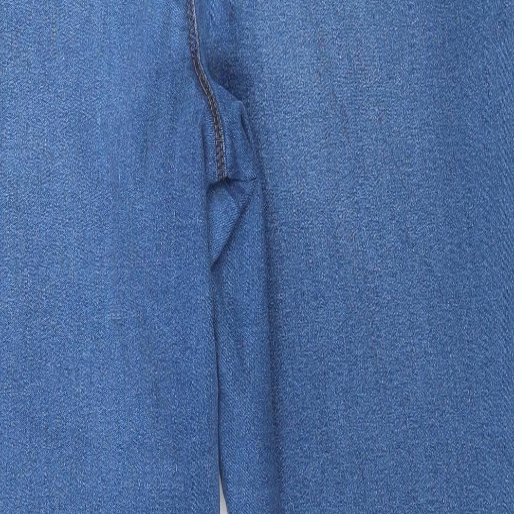 Papaya Womens Blue  Denim Jegging Jeans Size 14 L27 in