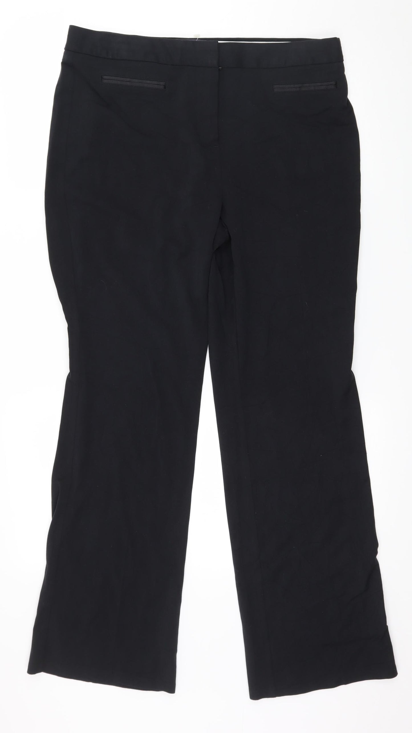 Marks and Spencer Womens Blue   Trousers  Size 14 L30 in