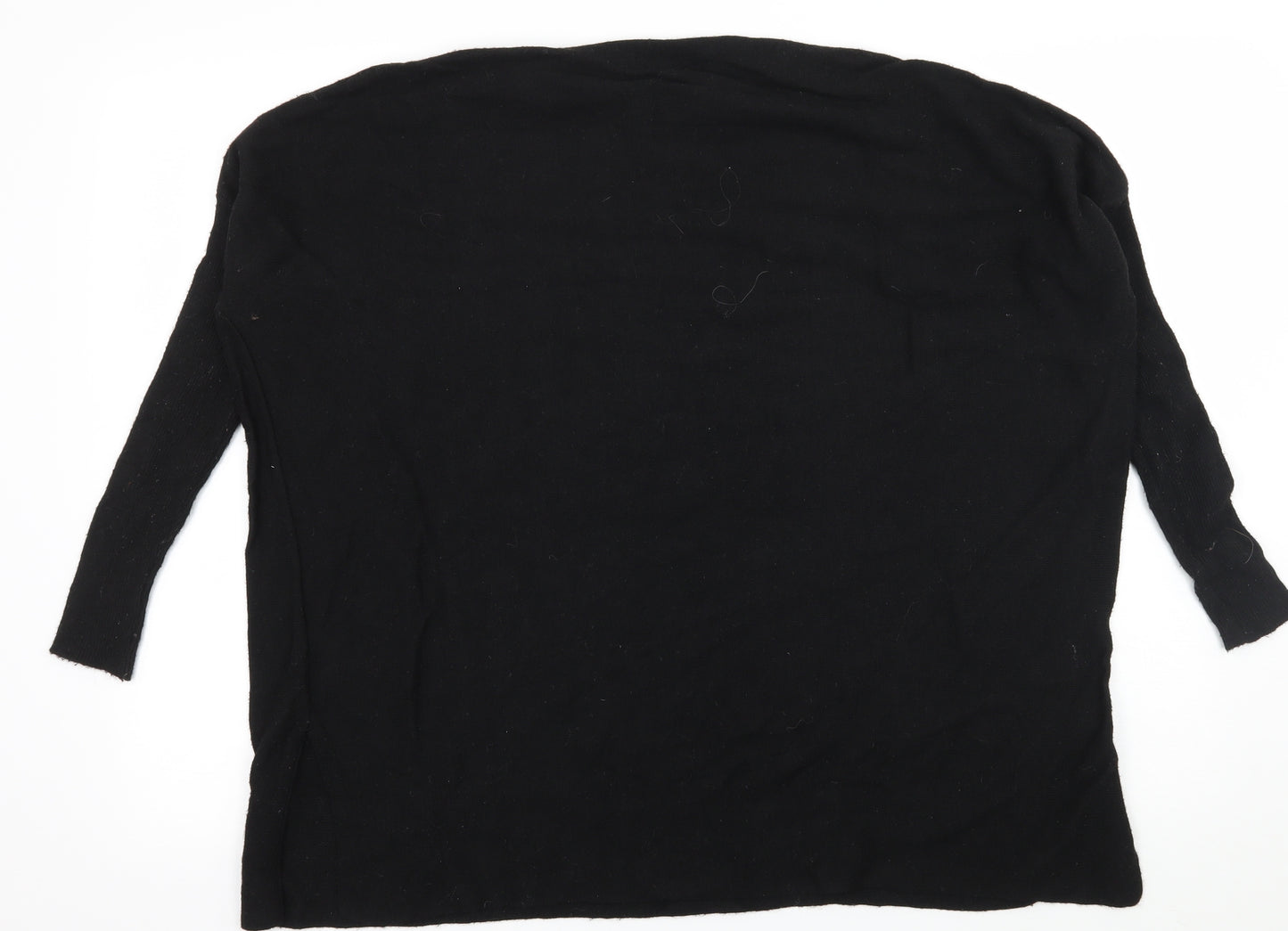 Atmosphere Womens Black  Knit Pullover Jumper Size 8