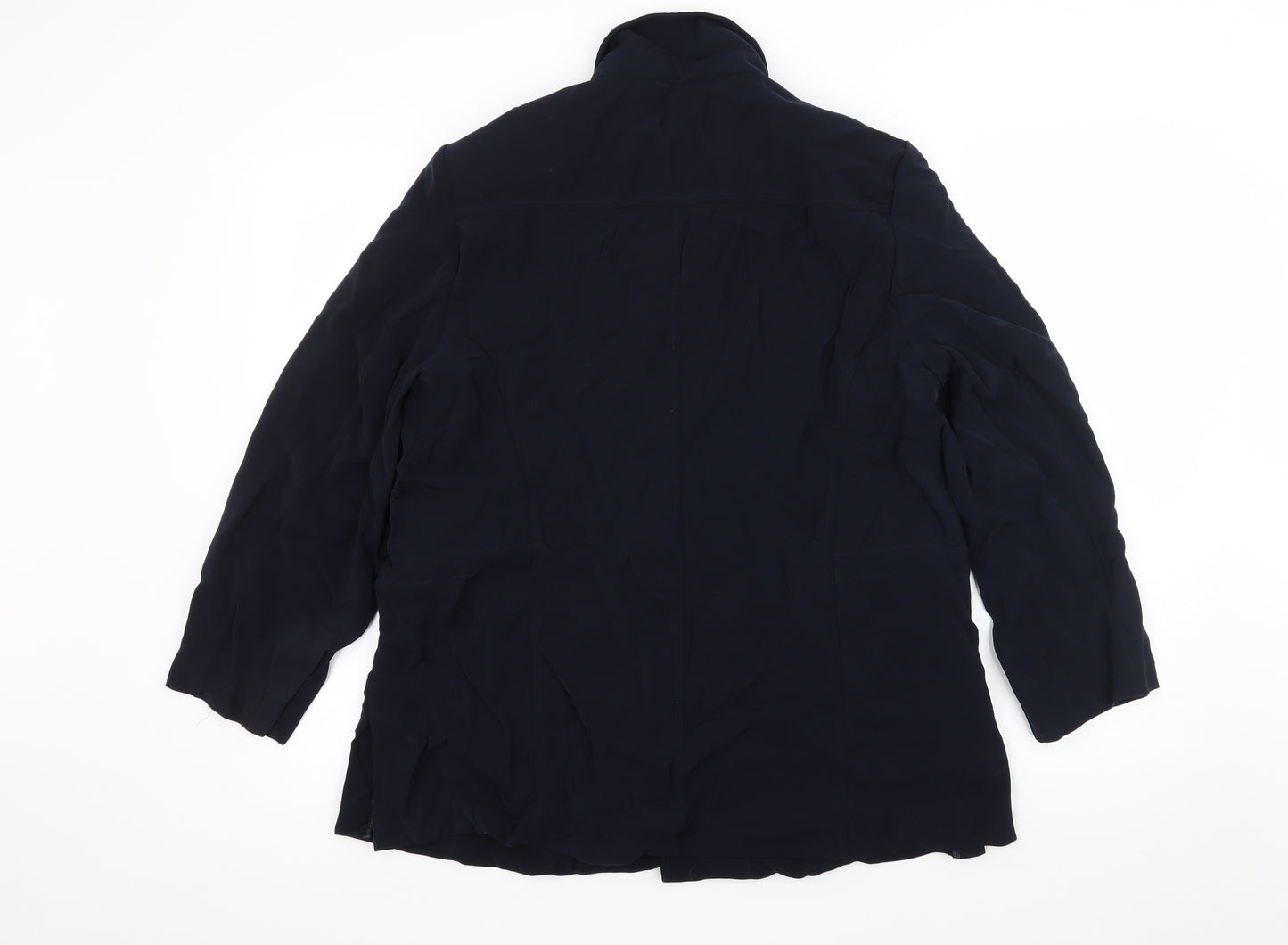 Gold Womens Blue   Jacket  Size 18