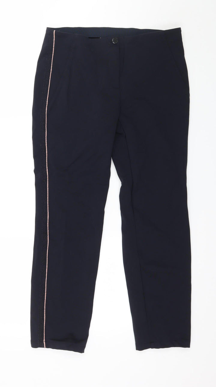 Gerry Weber Womens Blue Trousers Size 32 in L26 in