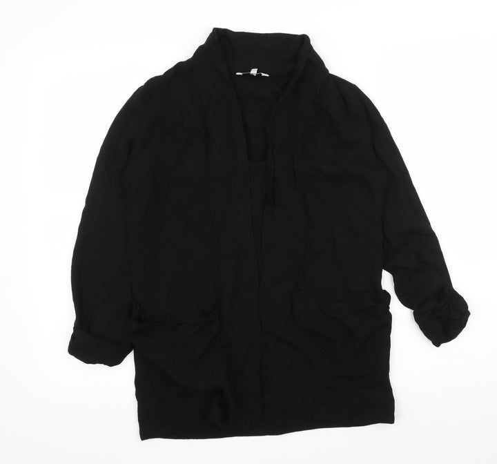 New Look Womens Black Jacket Blazer Size 10