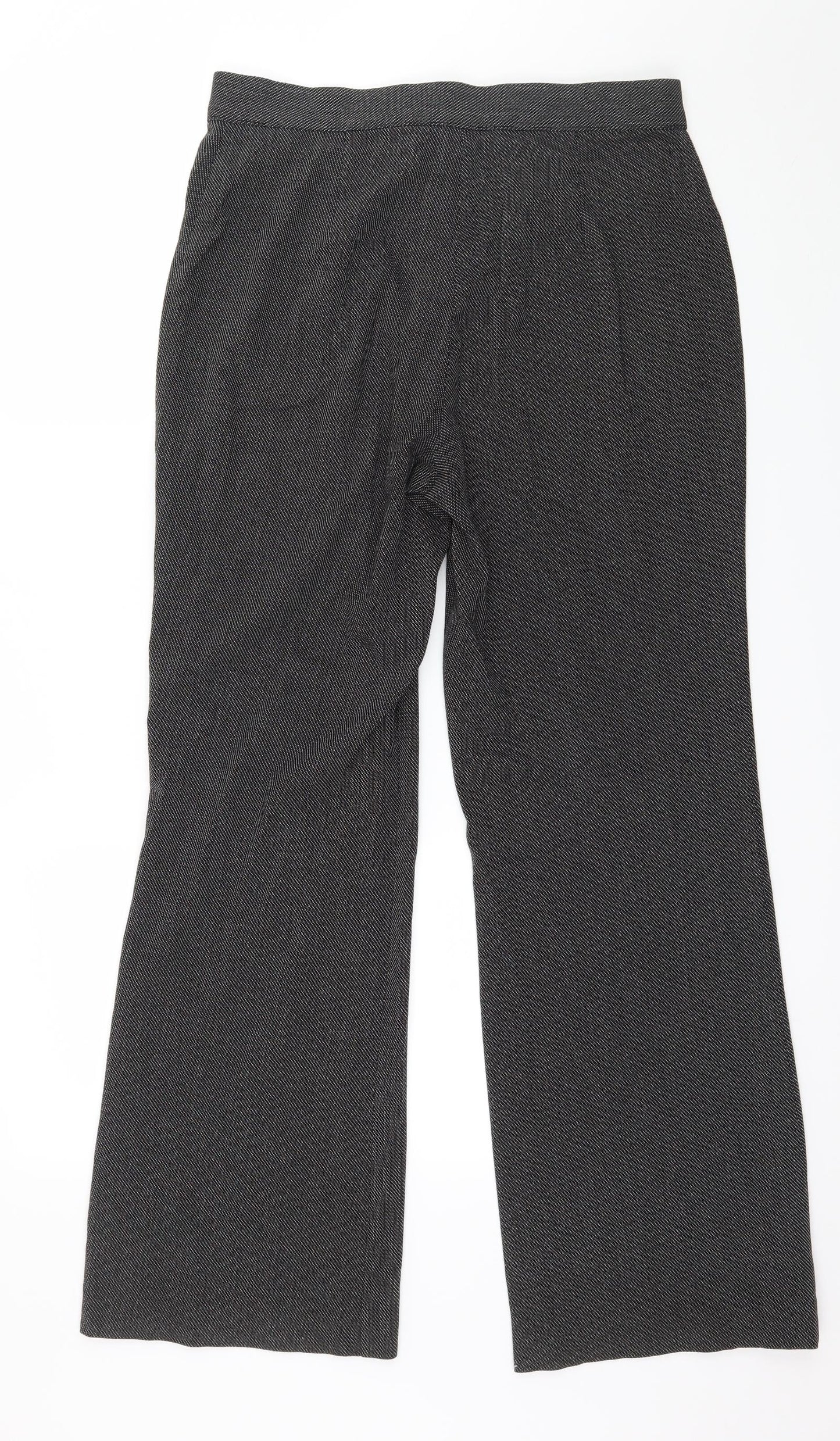 Marks and Spencer Womens Grey   Trousers  Size 12 L30 in
