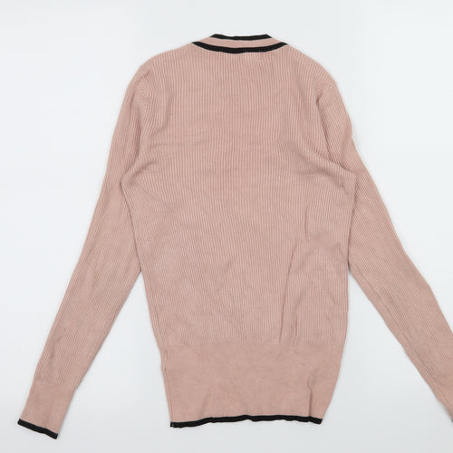 Marks and Spencer Womens Pink  Knit Pullover Jumper Size 8