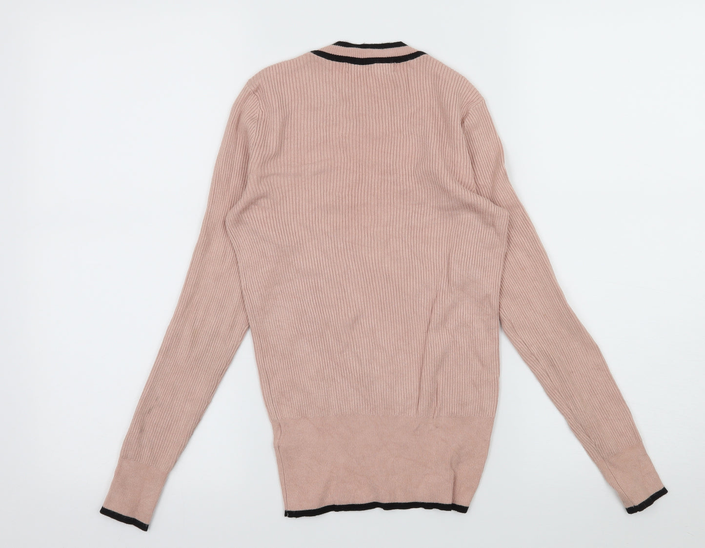 Marks and Spencer Womens Pink  Knit Pullover Jumper Size 8