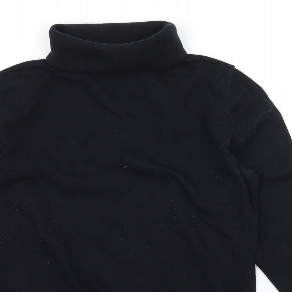 Banana Republic Womens Black  Knit Basic T-Shirt Size S