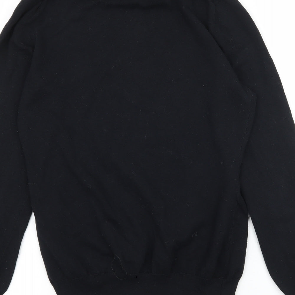 Banana Republic Womens Black  Knit Basic T-Shirt Size S