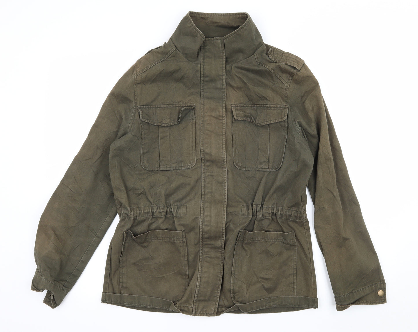 Atmosphere Womens Green  Denim Jacket  Size 14