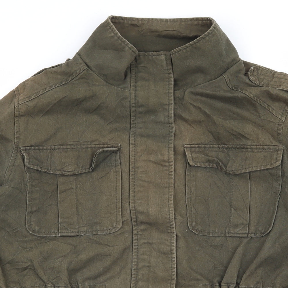 Atmosphere Womens Green  Denim Jacket  Size 14