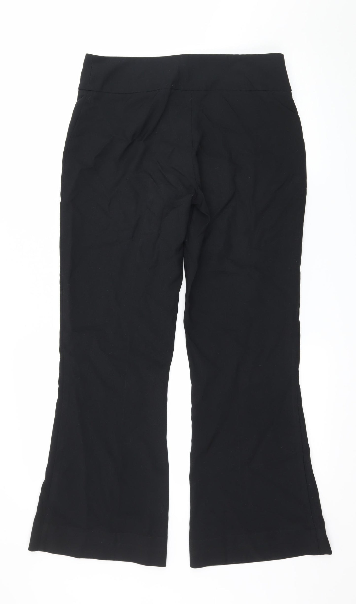 Inline Womens Black   Trousers  Size 10 L28 in