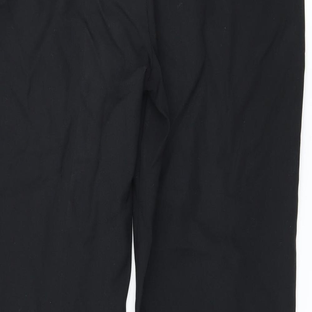 Inline Womens Black   Trousers  Size 10 L28 in
