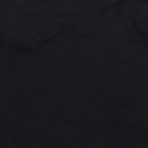 F&F Girls Black  Jersey Basic T-Shirt Size 5-6 Years