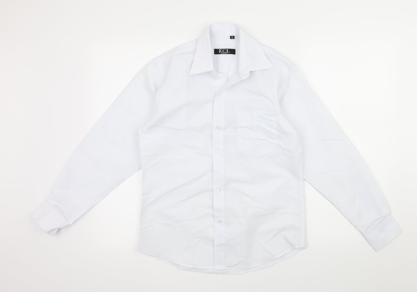 KCL London Girls White   Basic Button-Up Size 11-12 Years