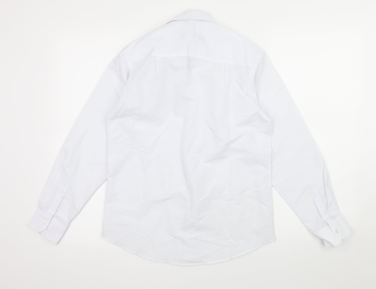 KCL London Girls White   Basic Button-Up Size 11-12 Years