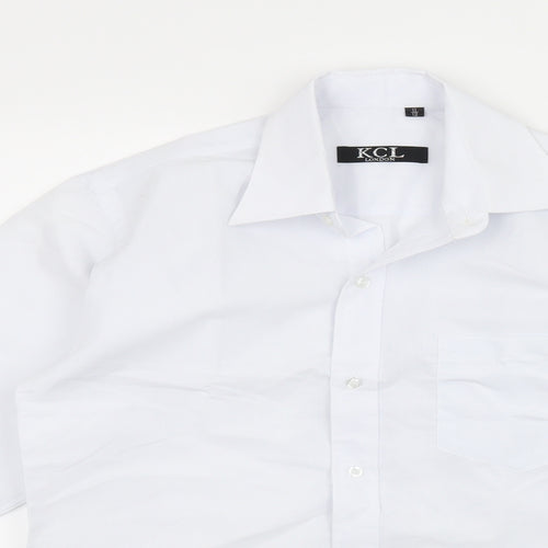 KCL London Girls White   Basic Button-Up Size 11-12 Years