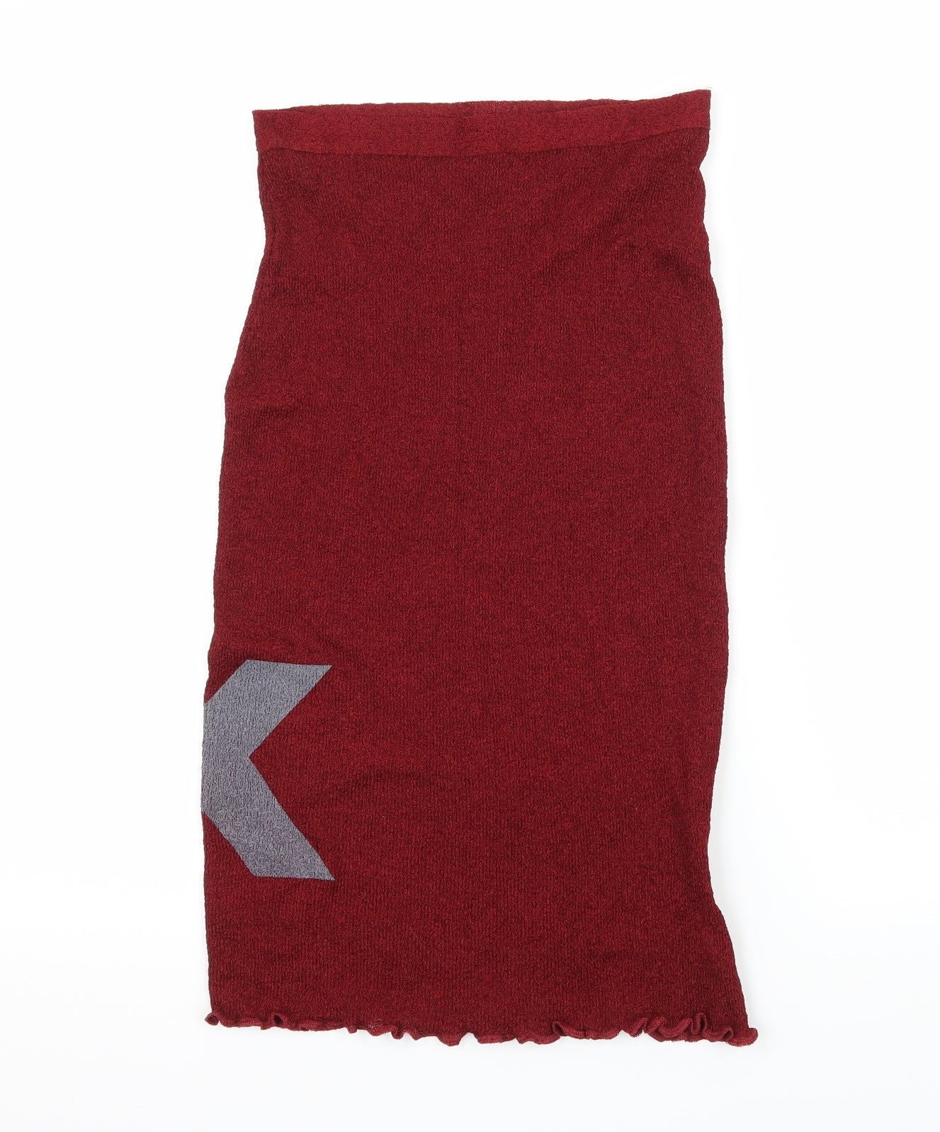 Harrison Womens Red  Knit Bandage Skirt Size 26 in