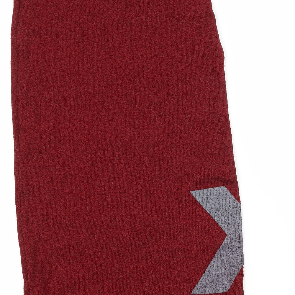 Harrison Womens Red  Knit Bandage Skirt Size 26 in