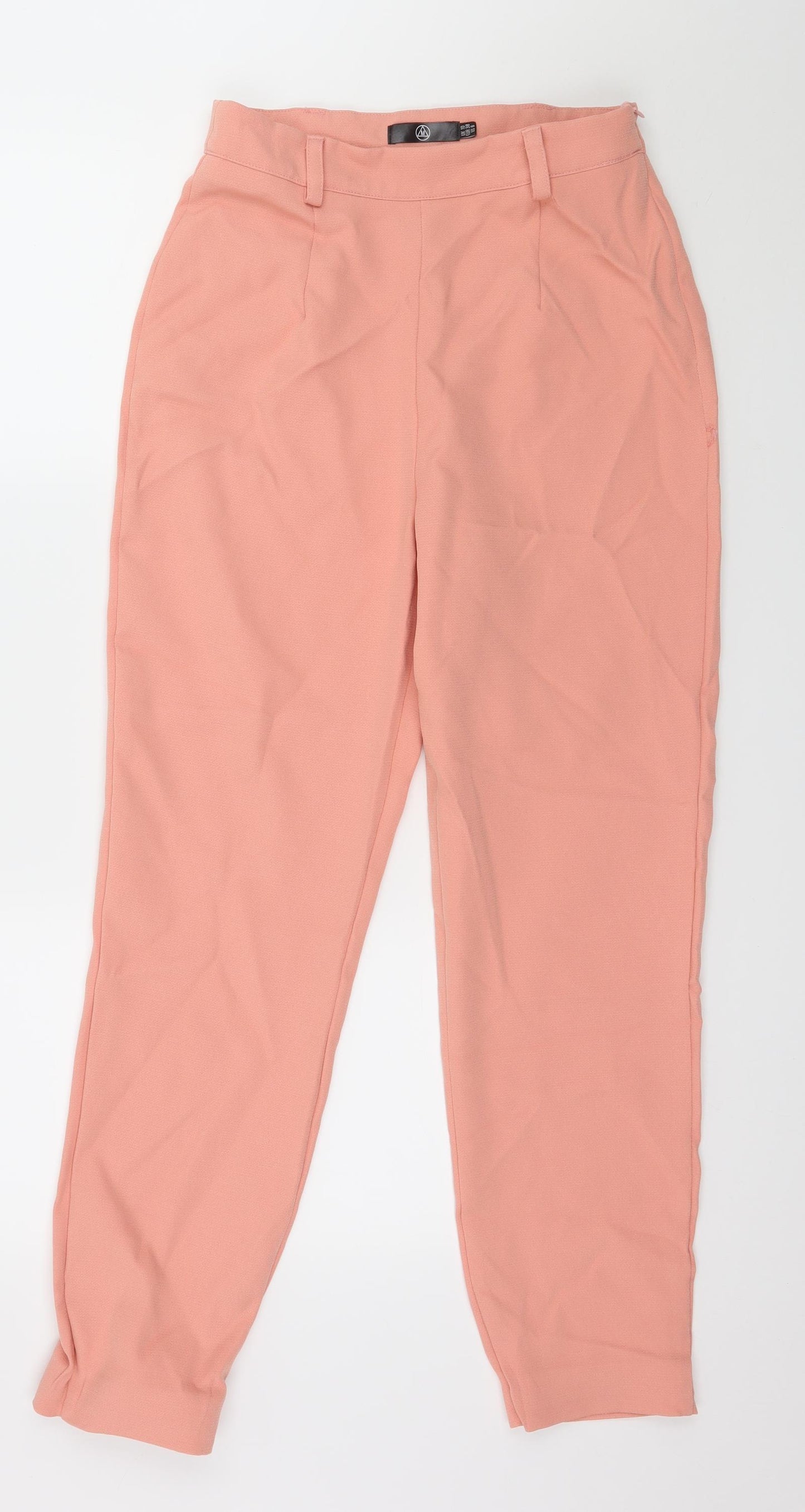 Missguided Womens Orange   Trousers  Size 10 L28 in