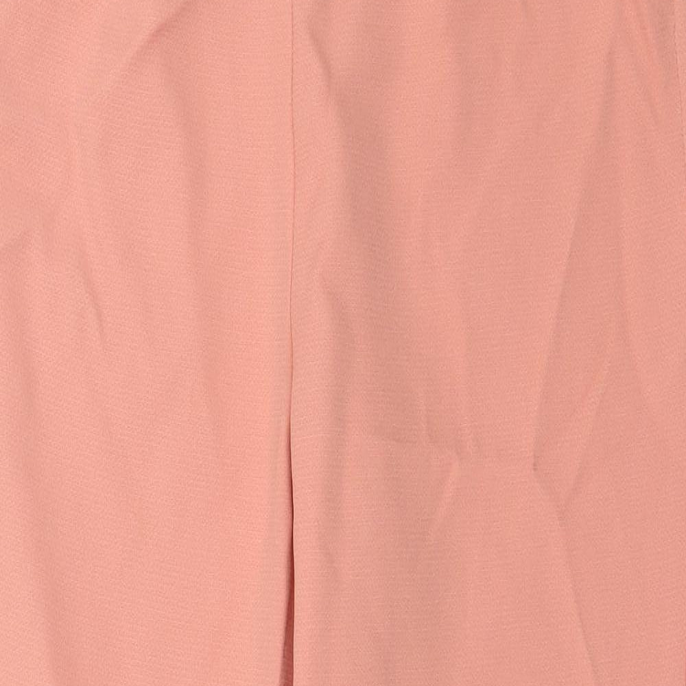 Missguided Womens Orange   Trousers  Size 10 L28 in