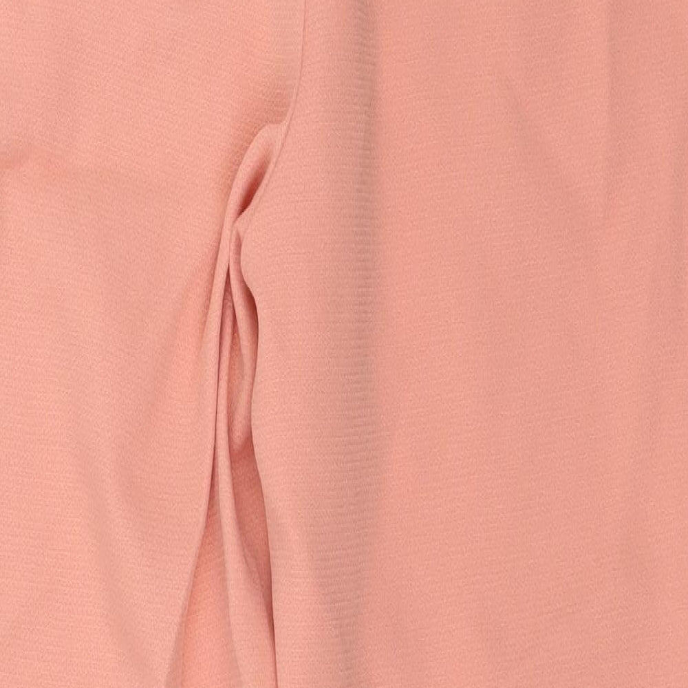 Missguided Womens Orange   Trousers  Size 10 L28 in