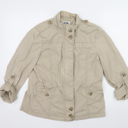 Debenhams Womens Beige   Jacket  Size 12