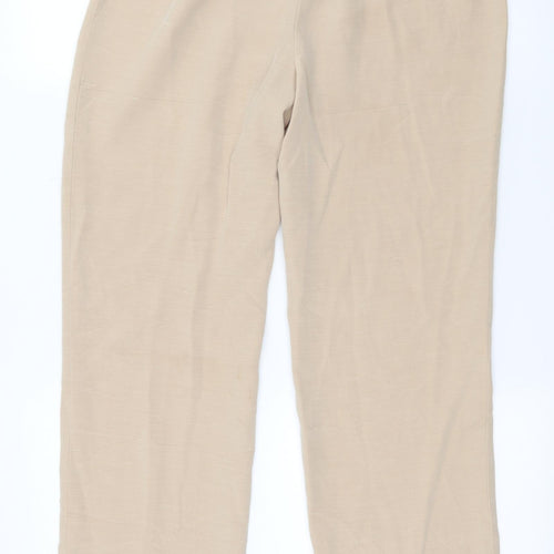 Tia Womens Beige   Trousers  Size 28 in L29 in