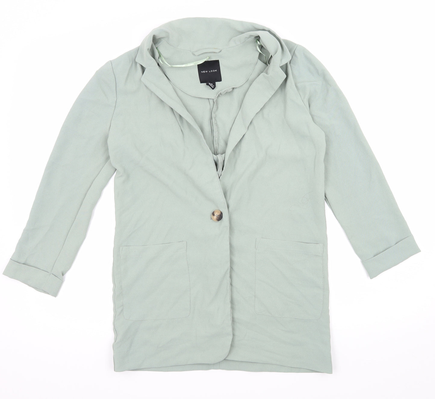 New Look Womens Green   Jacket Blazer Size 6