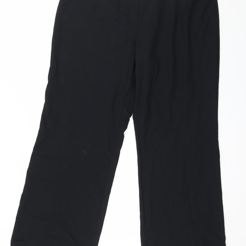 Marks and Spencer Womens Black   Trousers  Size 18 L31 in