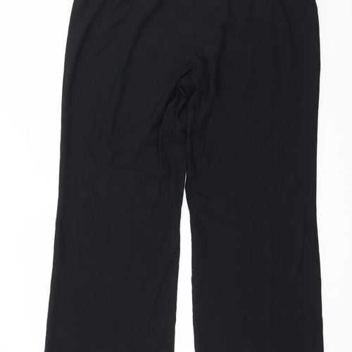 Marks and Spencer Womens Black   Trousers  Size 18 L31 in