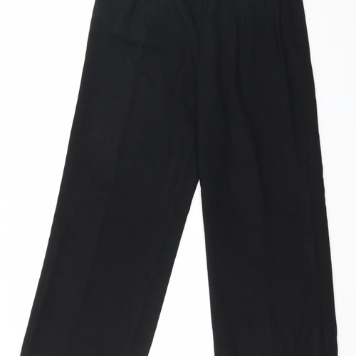Marks and Spencer Womens Black   Trousers  Size 12 L25 in