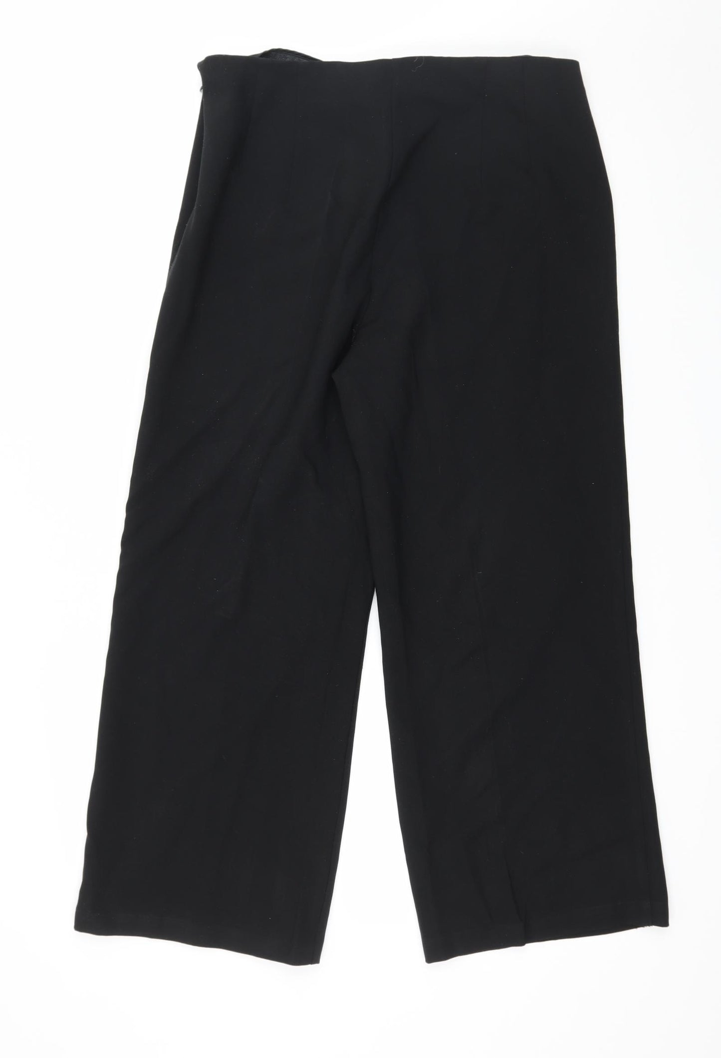 Marks and Spencer Womens Black   Trousers  Size 12 L25 in