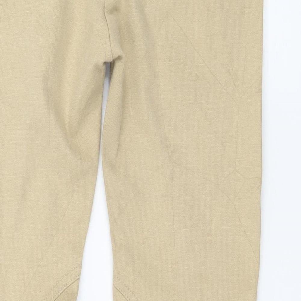 Zara Girls Beige   Jegging Trousers Size 11-12 Years