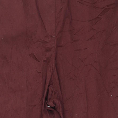 TU Womens Brown   Trousers  Size 16 L27 in