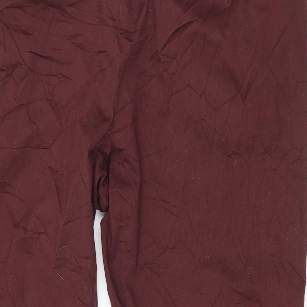 TU Womens Brown   Trousers  Size 16 L27 in