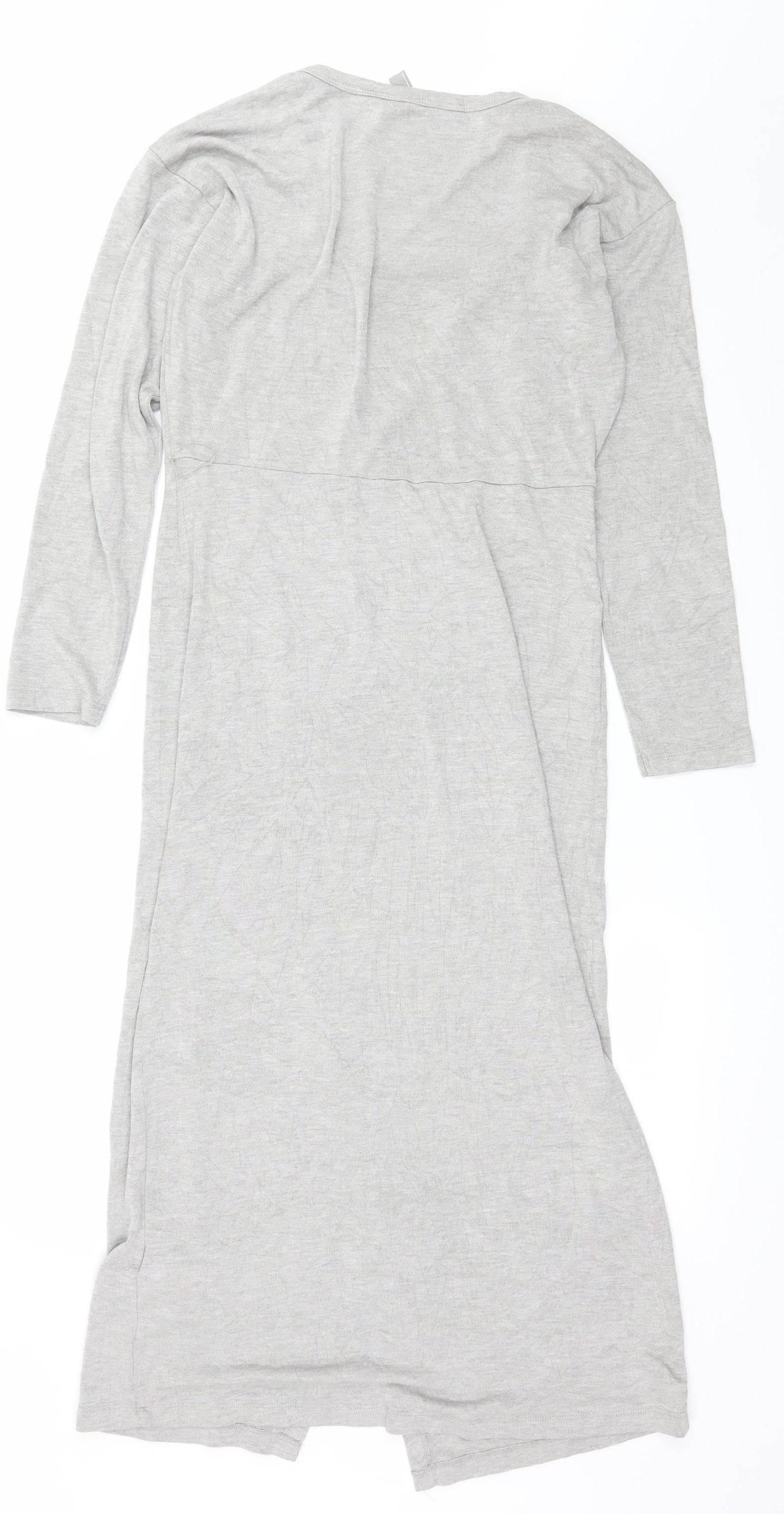 ASOS Womens Grey  Jersey T-Shirt Dress  Size 10